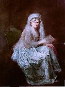 anna dorothea therbusch Selbstportrat mit dem Einglas USA oil painting artist